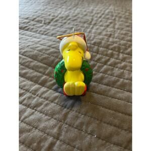 Woodstock Christmas tree ornament- ceramic